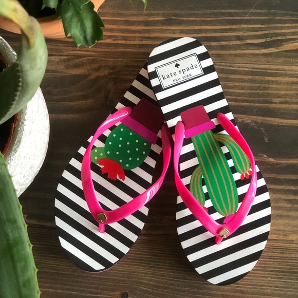 Last Drop NWOT♠️ Kate Spade ♠️Nassau cactus sandal - Picture 5 of 8